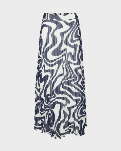 VERO MODA ΓΥΝΑΙΚΕΙΑ ΦΟΥΣΤΑ MAXI ΠΛΙΣΕ ALL OVER PRINT - 10308461