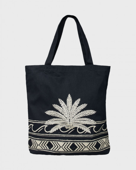 SCOTCH & SODA ΓΥΝΑΙΚΕΙΑ CANVAS TOTE ΤΣΑΝΤΑ ΜΕ ΚΕΝΤΗΜΑ - 179021