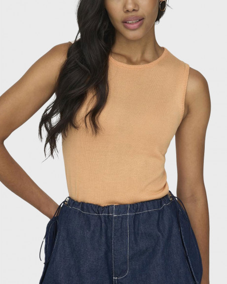 ONLY WOMEN'S SLEEVELESS KNIT TOP - 15288047