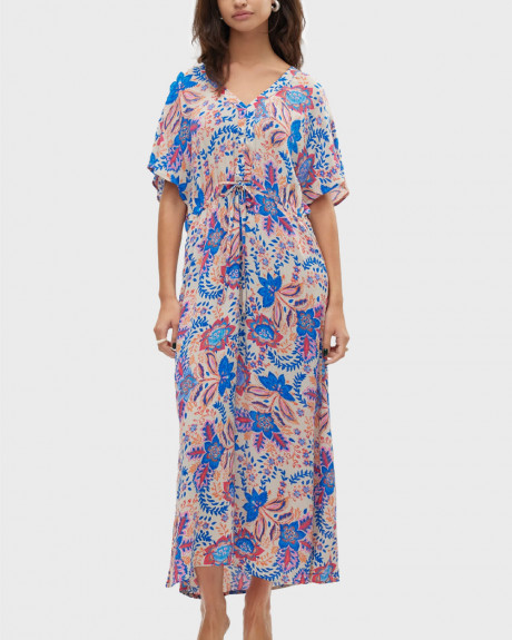 VERO MODA MENNY WOMEN'S V-NECK DRESS - 10303701