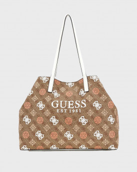 GUESS VIKKY LARGE WOMEN'S TOTE BAG - PS931829        - BEIGE