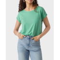 VERO MODA ΓΥΝΑΙΚΕΙΟ T-SHIRT REGULAR FIT O-NECK DROPPED SHOULDERS - 10284468 - ΡΟΖ