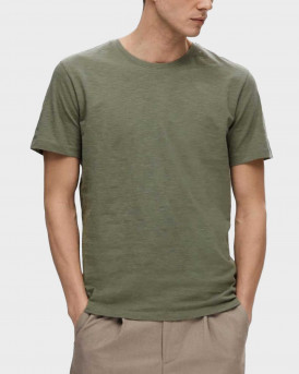 SELECTED ΑΝΔΡΙΚΗ ΜΠΛΟΥΖΑ ΚΑΝΟΝΙΚΗ ΓΡΑΜΜΗ 100% ΒΑΜΒΑΚΙ - 16092508 - ΛΑΔΙ