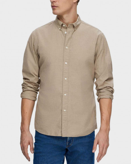 SELECTED MEN'S SHIRT SLIM FIT 100% COTTON - 16092564