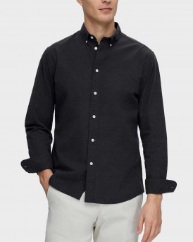 SELECTED MEN'S SHIRT SLIM FIT 100% COTTON - 16092564 - BLUE