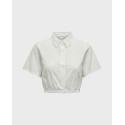 ONLY ΓΥΝΑΙΚΕΙΟ CROPPED ΠΟΥΚΑΜΙΣΟ - 15319138 - ΡΟΖ
