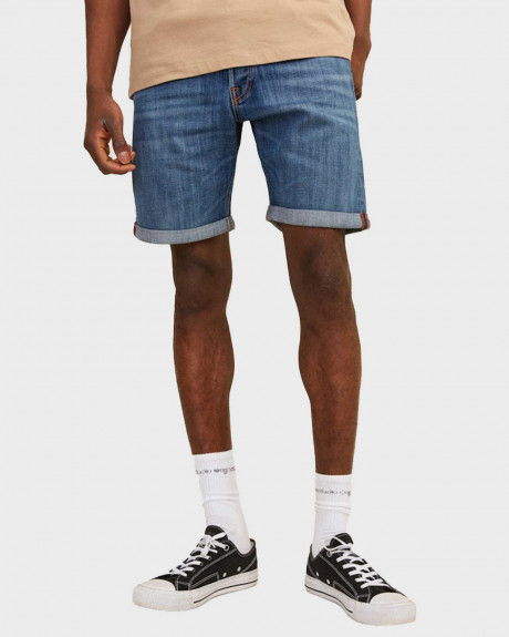 JACK&JONES ΑΝΔΡΙΚΗ ΒΕΡΜΟΥΔΑ ΤΖΙΝ ΚΑΝΟΝΙΚΗ ΓΡΑΜΜΗ - 12249092