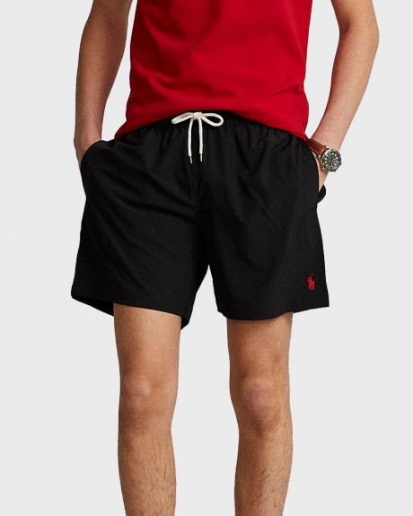 POLO RALPH LAUREN MEN'S TRAVELER MID TRUNK SWIM SHORTS - 710907255002