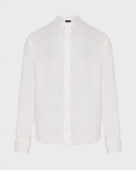 DIRTY LAUNDRY MEN'S LINEN MAO SHIRT - DLMS000103