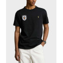 POLO RALPH LAUREN ΑΝΔΡΙΚΗ ΜΠΛΟΥΖΑ ΚΑΝΟΝΙΚΗ ΓΡΑΜΜΗ GERMANY - 710944678001 - ΜΑΥΡΟ