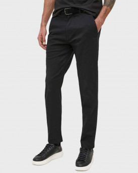 CALVIN KLEIN ΑΝΔΡΙΚΟ ΠΑΝΤΕΛΟΝΙ TAPERED ΓΡΑΜΜΗ - K10K111791 - ΜΑΥΡΟ