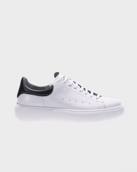 DAMIANI ΑΝΔΡΙΚΑ SNEAKERS ΜΕ ΚΟΡΔΟΝΙΑ ΔΕΡΜΑΤΙΝΑ - 6503