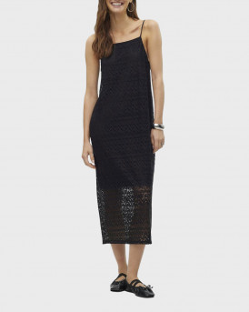 VERO MODA VMMAYA SINGLET CALF ΓΥΝΑΙΚΕΙΟ MIDI ΦΟΡΕΜΑ - 10304461 - ΜΑΥΡΟ