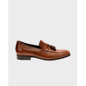 DAMIANI ΑΝΔΡΙΚΑ LOAFERS ΔΕΡΜΑΤΙΝΑ SLIP ON - 3103 - ΤΑΜΠΑ