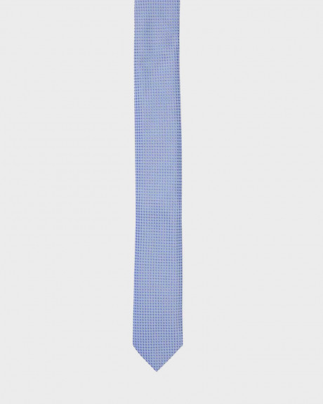 HUGO MEN'S TIE SILK WITH MICRO PATTERN - 50509032