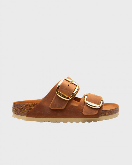 BIRKENSTOCK ARIZONA BIG BUCKLE ΓΥΝΑΙΚΕΙΑ ΔΕΡΜΑΤΙΝΑ ΣΑΝΔΑΛΙΑ - 1011073