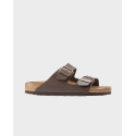 BIRKENSTOCK ΑΝΔΡΙΚΑ ΣΑΝΔΑΛΙΑ ΔΕΡΜΑΤΙΝΑ ARIZONA BIRKO-FLOR NARROW FIT - 0051703 - ΚΑΦΕ