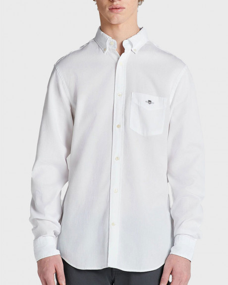 GANT ΜΜ REG HONEYCOMB MEN'S REGULAR FIT SHIRT - 3240059