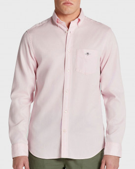 GANT ΜΜ REG HONEYCOMB MEN'S REGULAR FIT SHIRT - 3240059 - PINK