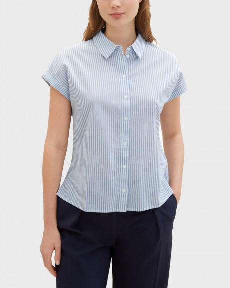 TOM TAILOR ΓΥΝΑΙΚΕΙΟ ΠΟΥΚΑΜΙΣΟ ΡΙΓΕ - 1040926