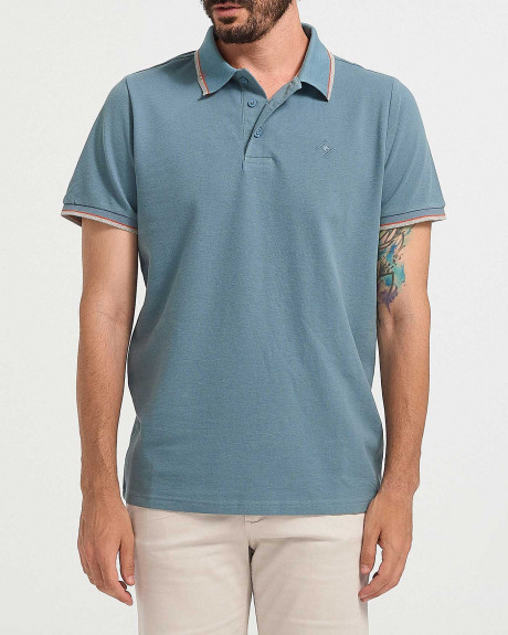 ROOK MEN'S POLO REGULAR FIT 100% COTTON - 2421102001