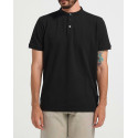 ROOK MEN'S POLO MAO NECKLINE REGULAR FIT - 2421102024 - BLACK