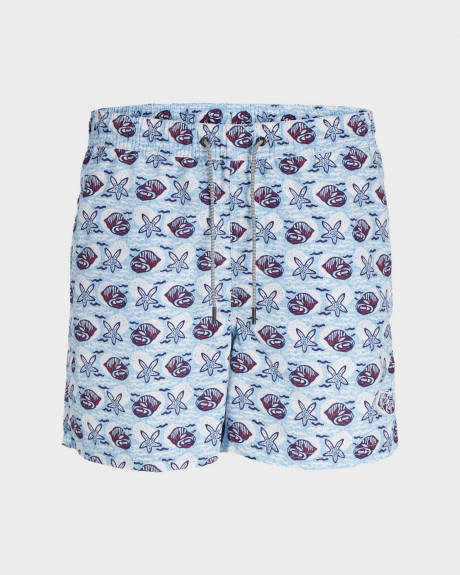 JACK&JONES MEN'S SWIMSHORTS ALL-OVER PRINT - 12257059