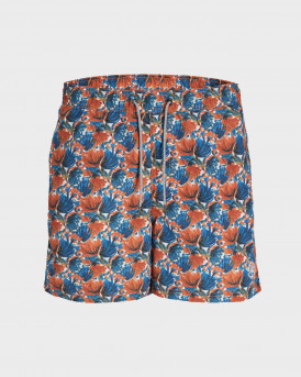 JACK&JONES MEN'S SWIMSHORTS ALL-OVER PRINT - 12257059 - MULTI