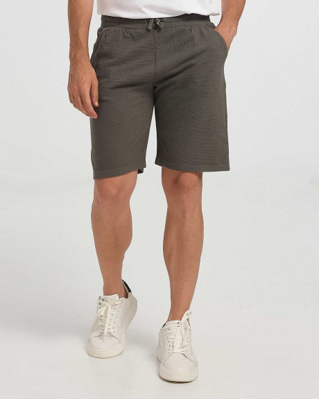 ROOK MEN'S BERMUDA REGULAR FIT 100% COTTON - 2421107021