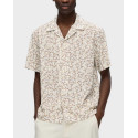 SELECTED MEN'S SHIRT SHORT SLEEVED RELAXED FIT - 16093654 - BEIGE
