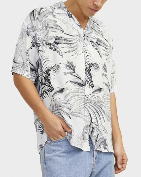 JACK&JONES ΑΝΔΡΙΚΟ ΠΟΥΚΑΜΙΣΟ ΧΑΛΑΡΗ ΓΡΑΜΜΗ ΦΛΟΡΑΛ - 12249210
