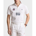 POLO RALPH LAUREN MEN'S POLO SHIRT USA - 710944666001 - WHITE