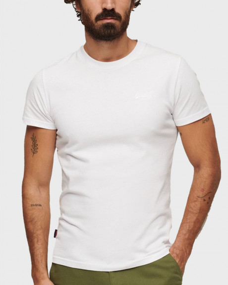 SUPERDRY MEN'S VINTAGE LOGO EMB T-SHIRT - M1011245M 