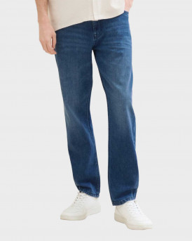 TOM TAILOR ΑΝΔΡΙΚΟ ΠΑΝΤΕΛΟΝΙ ΤΖΙΝ ΙΣΙΑ ΓΡΑΜΜΗ - 1040179 - ΜΠΛΕ