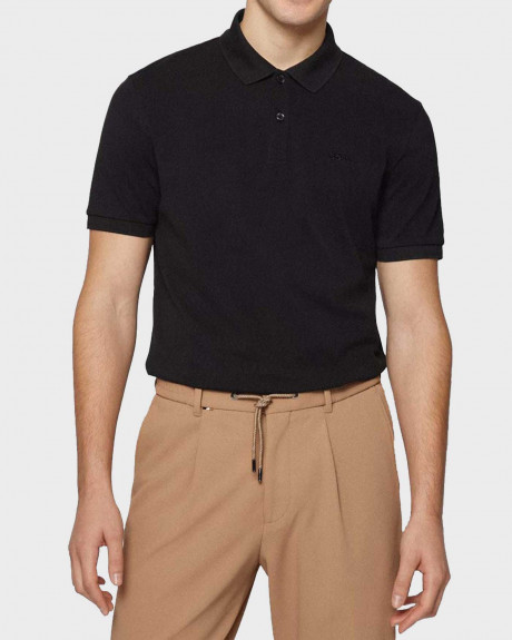 BOSS ΑΝΔΡΙΚΗ ΜΠΛΟΥΖΑ ΠΟΛΟ ΠΙΚΕ ΚΑΝΟΝΙΚΗ ΓΡΑΜΜΗ 100% ΒΑΜΒΑΚΙ - 50468362 PALLAS