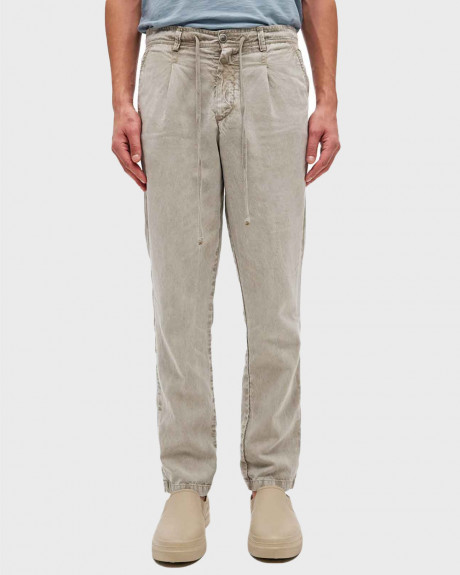 DIRTY LAUNDRY ΑΝΔΡΙΚΟ ΛΙΝΟ ΠΑΝΤΕΛΟΝΙ - DLMP000119