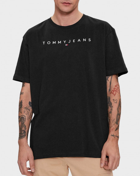 TOMMY HILFIGER ΑΝΔΡΙΚΗ ΜΠΛΟΥΖΑ ΚΑΝΟΝΙΚΗ ΓΡΑΜΜΗ 100% ΒΑΜΒΑΚΙ - DM0DM17993