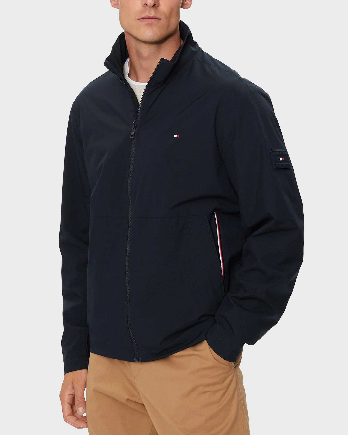 TOMMY HILFIGER MEN'S JACKET HIGH NECK REGULAR FIT MW0MW34470