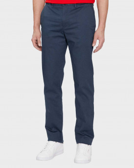 TOMMY HILFIGER ΑΝΔΡΙΚΟ ΠΑΝΤΕΛΟΝΙ ΣΤΕΝΗ ΓΡΑΜΜΗ ΒΑΜΒΑΚΕΡΟ - ΜW0MW33938 - ΜΠΛΕ