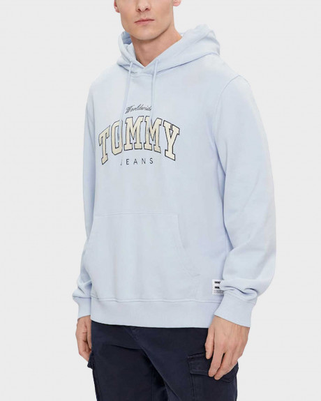 TOMMY HILFIGER ΑΝΔΡΙΚΟ ΦΟΥΤΕΡ ΜΕ ΚΟΥΚΟΥΛΑ ΚΑΝΟΝΙΚΗ ΓΡΑΜΜΗ - DM0DM18401