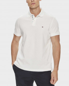 TOMMY HILFIGER MEN'S T-SHIRT REGULAR FIT - MW0MW34738 - WHITE