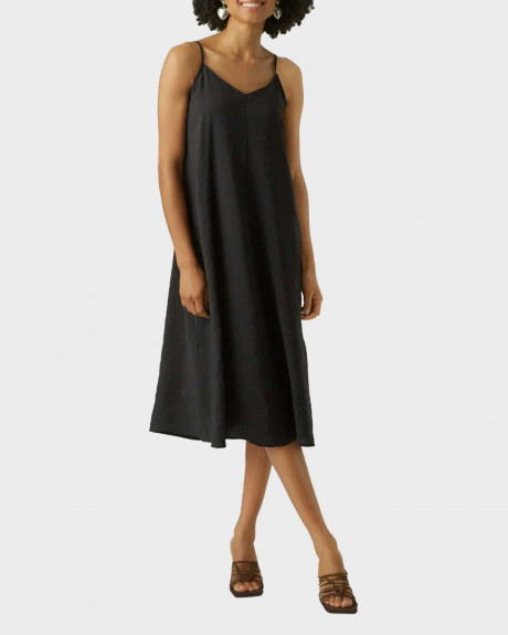 VERO MODA ΓΥΝΑΙΚΕΙΟ MIDI ΦΟΡΕΜΑ V ΛΑΙΜΟΚΟΨΗ - 10290453