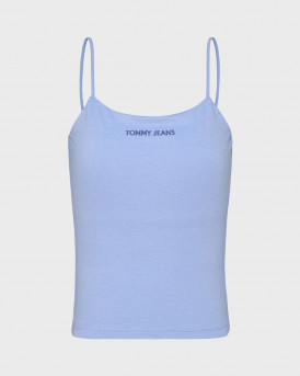 TOMMY JEANS WOMEN'S TOP - DW0DW17364 - LIGHT BLUE