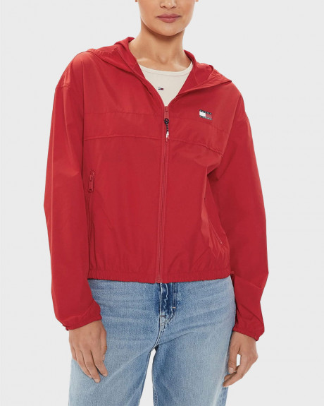 TOMMY JEANS CHICAGO WOMEN'S WINDBREAKER JACKET - DW0DW19302