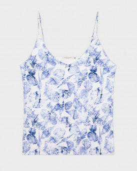 SCOTCH & SODA WOMEN'S SLEEVELESS TOP - 177192 - WHITE