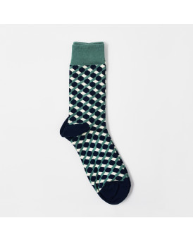 BLACKTOP FOUNDATION ΑΝΔΡΙΚΕΣ ΚΑΛΤΣΕΣ ΜΕ ΣΧΕΔΙΟ - SOCKS - ΠΡΑΣΙΝΟ