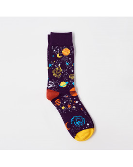 BLACKTOP FOUNDATION ΑΝΔΡΙΚΕΣ ΚΑΛΤΣΕΣ ΜΕ ΣΧΕΔΙΟ - SOCKS - ΜΩΒ