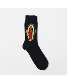 BLACKTOP FOUNDATION ΑΝΔΡΙΚΕΣ ΚΑΛΤΣΕΣ ΜΕ ΣΧΕΔΙΟ - SOCKS - ΜΑΥΡΟ