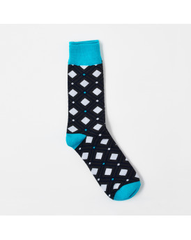 BLACKTOP FOUNDATION ΑΝΔΡΙΚΕΣ ΚΑΛΤΣΕΣ ΜΕ ΣΧΕΔΙΟ - SOCKS - ΓΑΛΑΖΙΟ