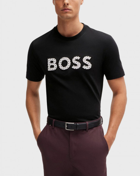 BOSS THOMPSON ΑΝΔΡΙΚΗ ΜΠΛΟΥΖΑ ΚΟΝΤΟΜΑΝΙΚΗ ΚΑΝΟΝΙΚΗ ΓΡΑΜΜΗ - 50521520 